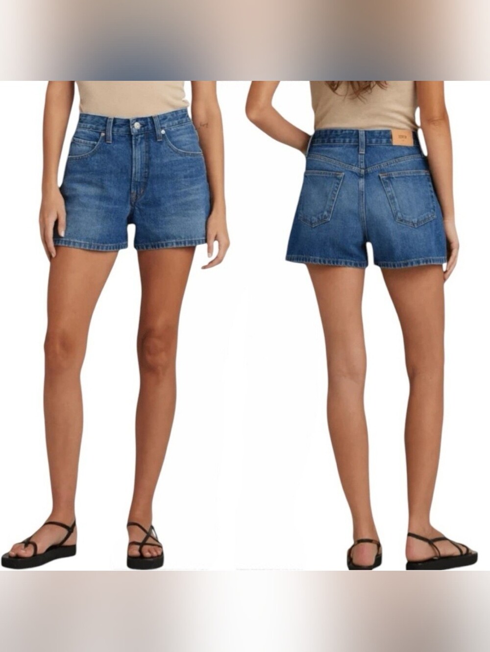 $138 Edwin Blue Denim Short at Free People | US 25